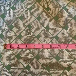 Green cotton canvas fabric, fabric by the yard, lightweight fabric for aprons